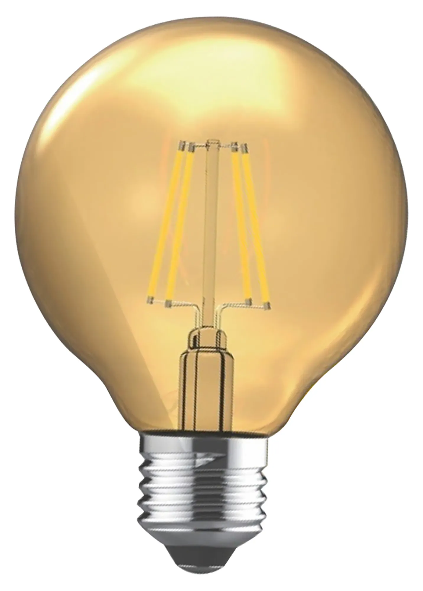 763626163  Value Vintage LED Globe 80mm E27 8W 2200K 806lm